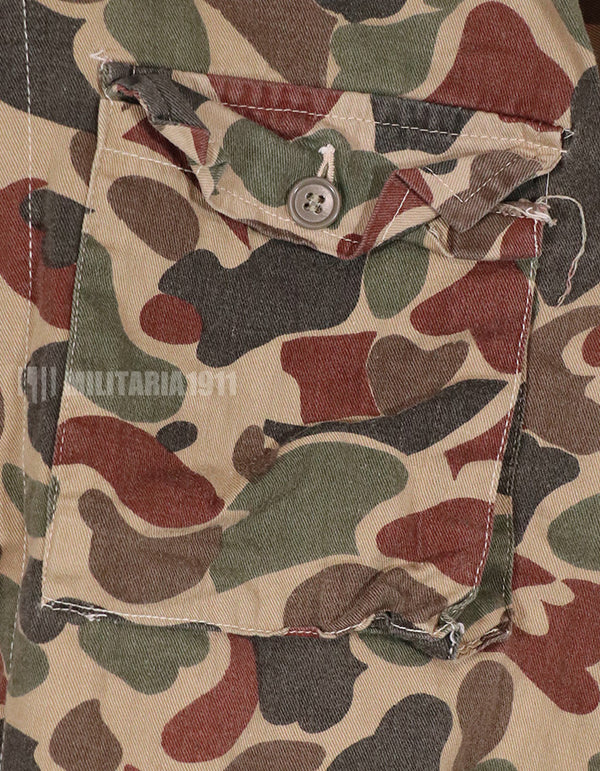 民間品　ベオガム迷彩　ローカルメイド ダックハンター　シャツ　ビンテージシャツ B