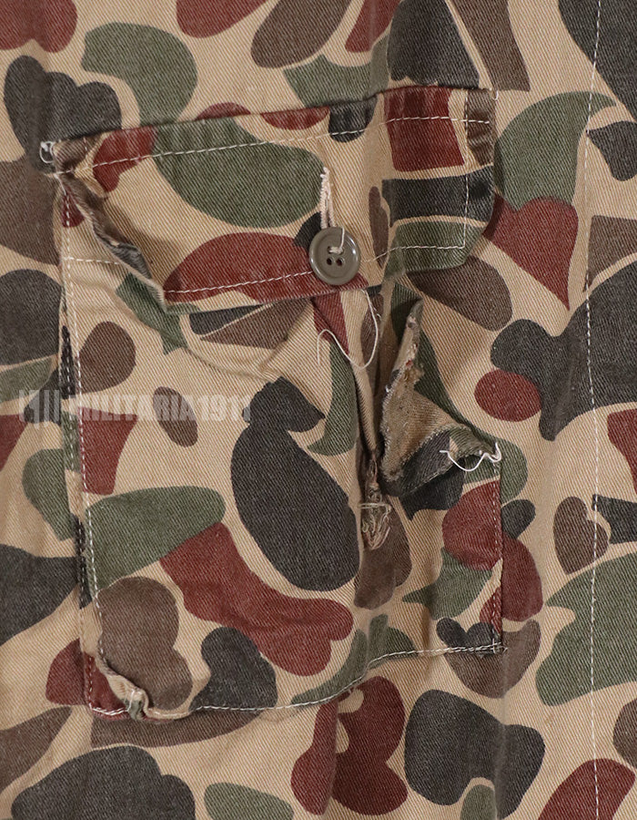 民間品　ベオガム迷彩　ローカルメイド ダックハンター　シャツ　ビンテージシャツ B