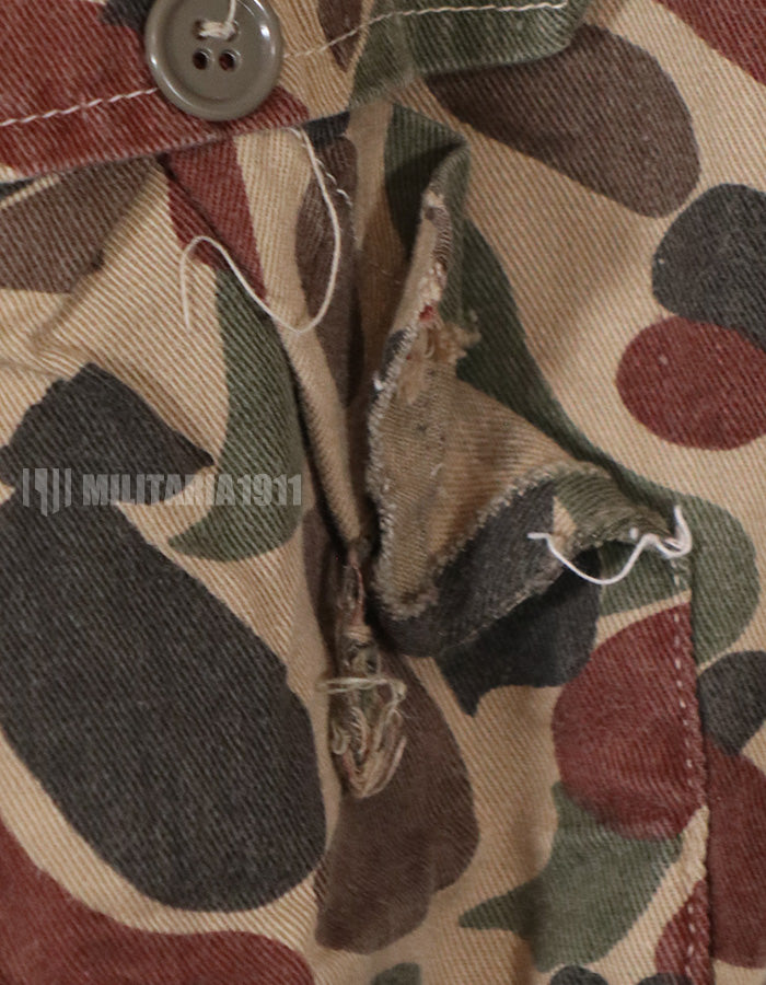 民間品　ベオガム迷彩　ローカルメイド ダックハンター　シャツ　ビンテージシャツ B