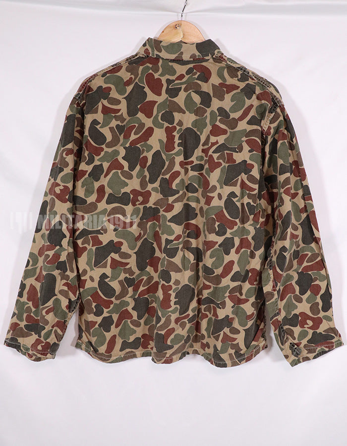 民間品　ベオガム迷彩　ローカルメイド ダックハンター　シャツ　ビンテージシャツ B