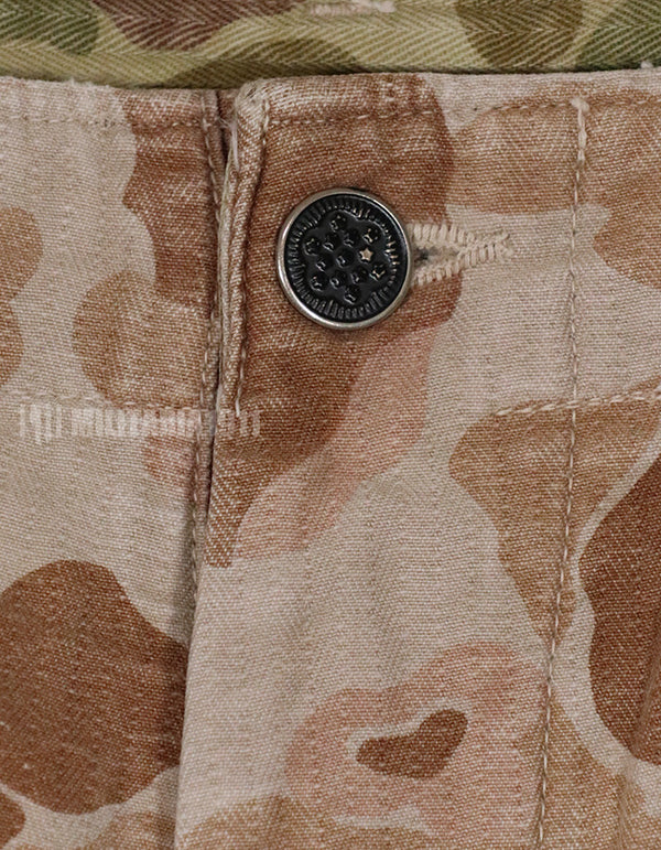 民間品　フロッグスキン　ショーツ　ダックハンター迷彩　退色あり　状態よい