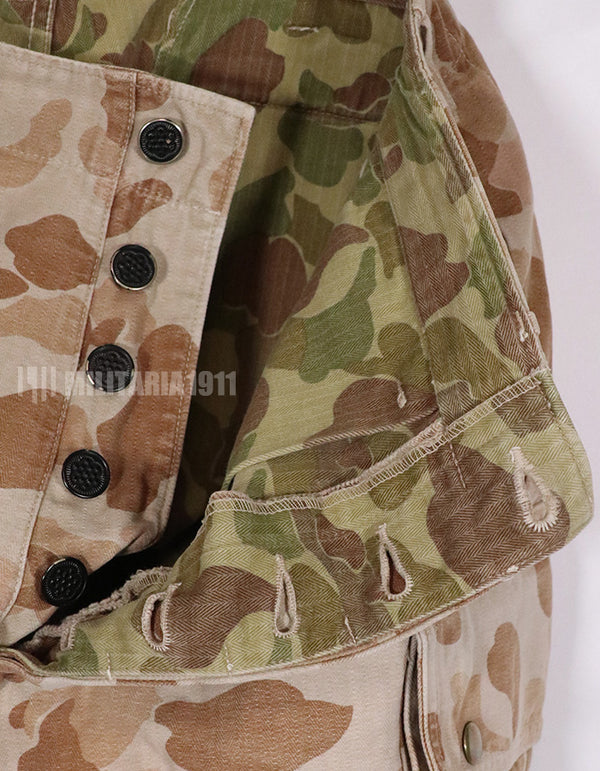 民間品　フロッグスキン　ショーツ　ダックハンター迷彩　退色あり　状態よい