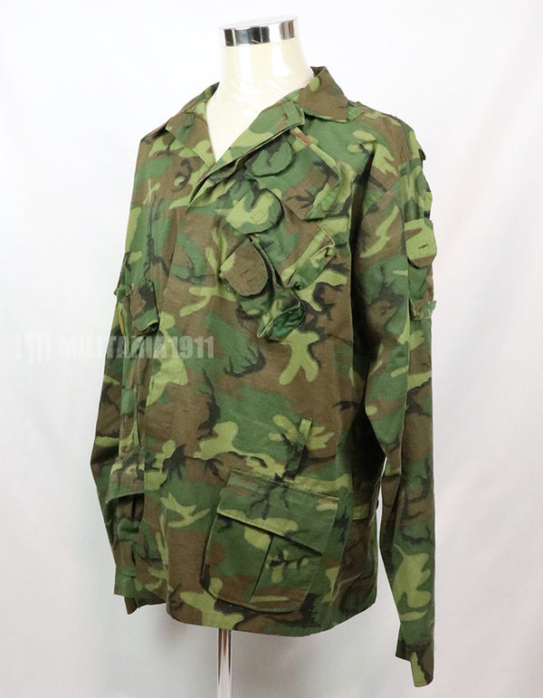 実物生地使用レプリカ　アメリカ海軍　SEAL チーム　ライフルマン フロートコート　C