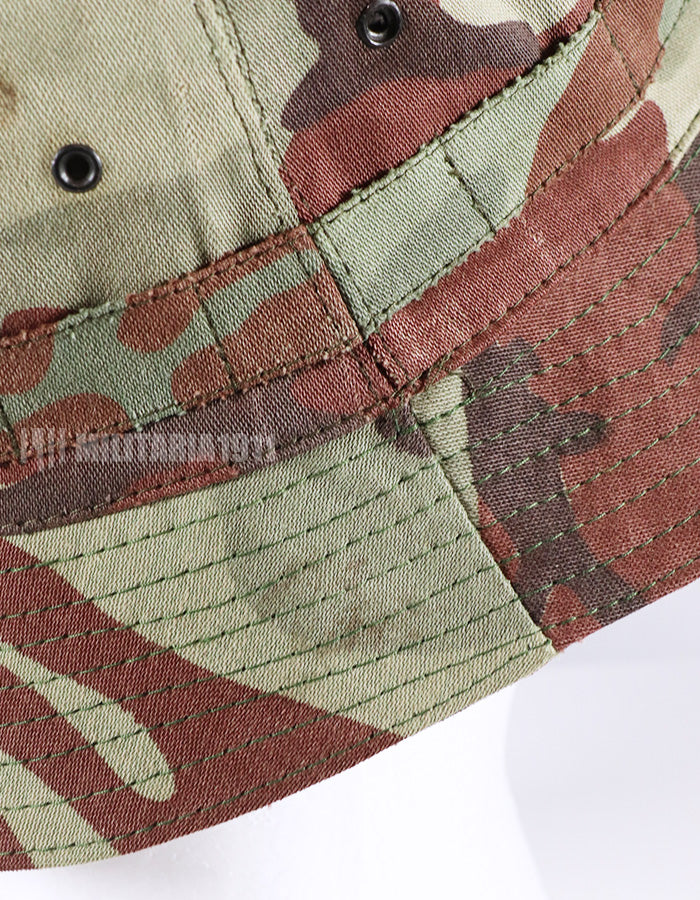 実物生地使用レプリカ　南ベトナムレンジャー　アメリカ軍　パステルリーフ　ブッシュハット