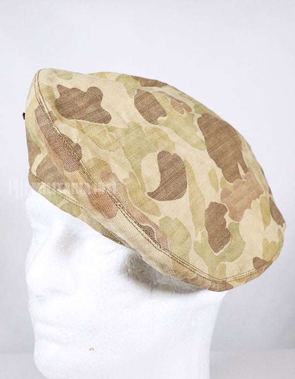 実物　USMC フォースリーコン　フロッグスキン迷彩　迷彩ベレー　バッジ（後付け）