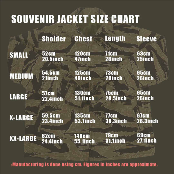 【10/30発送開始】MILITARIA 1911 ゴールドタイガーストライプ スーバニアジャケット　スタンダードエディション